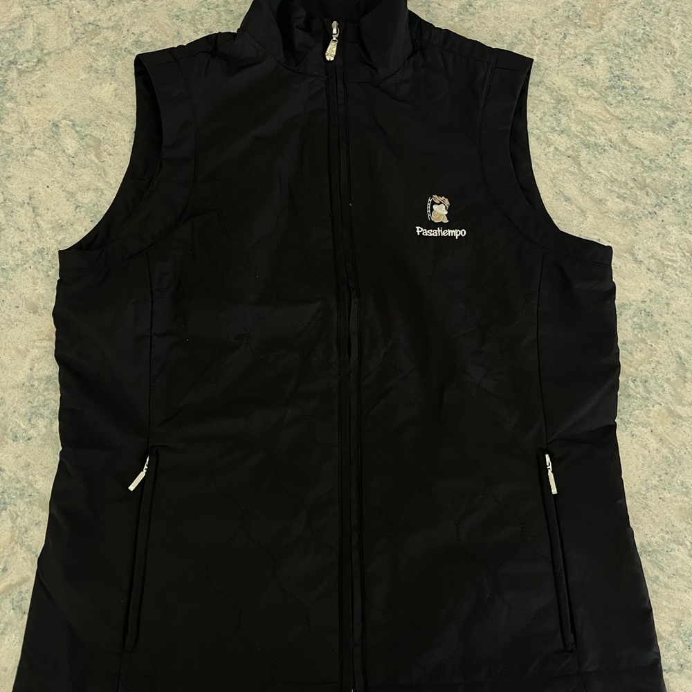 Ashworth Black Quilted Vest